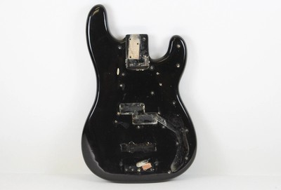 1972 Vintage Fender Precision Bass Factory Black BODY 1970s USA