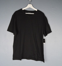 Saks Fifth Avenue Men's Sz Large Black V Neck Short Sleeve T-Shirt