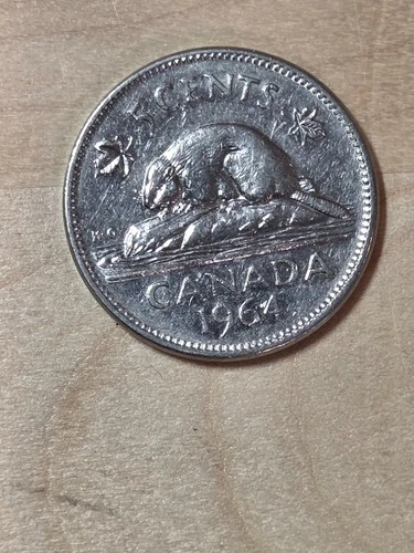 1964 Canada 5 Cents — photo from the most recent tracked eBay sale