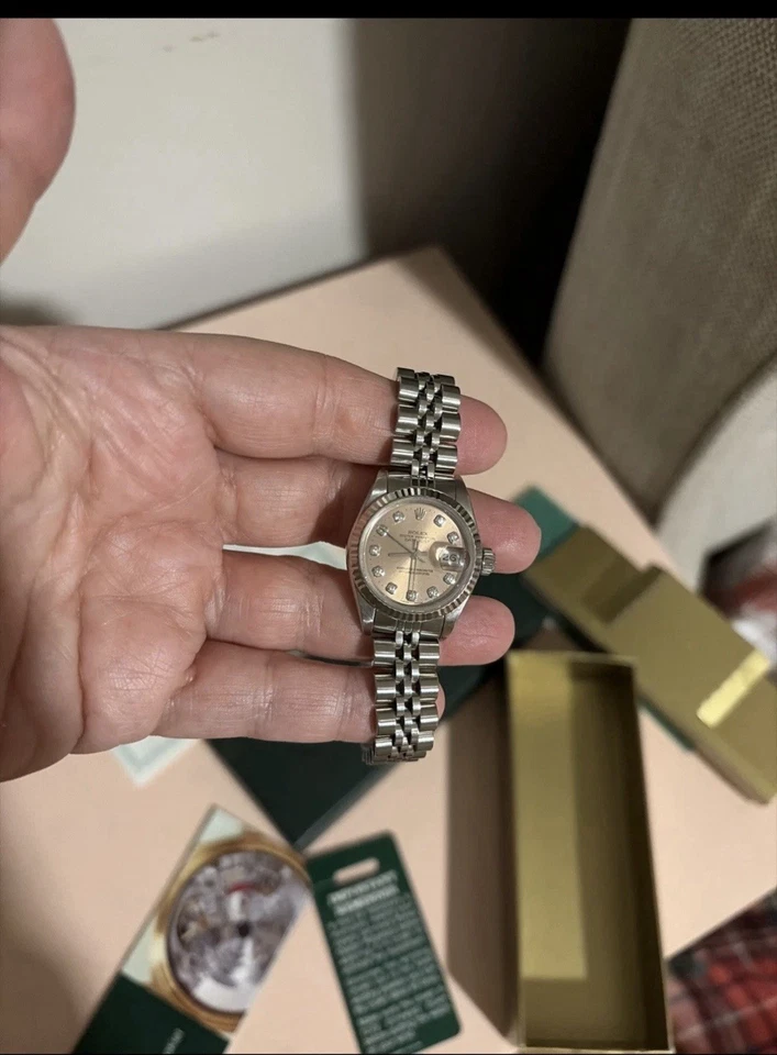 Rolex Date Just 1991 Very Good Condition - Image 3 of 4