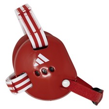 Adidas Junior Wrestling Earguard Red White Adjustable Strap Ear Protection