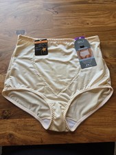 New Bali Firm Control Shaping Brief Beige Panty 1 Pair 2XL Dfx710 Tummy Solution