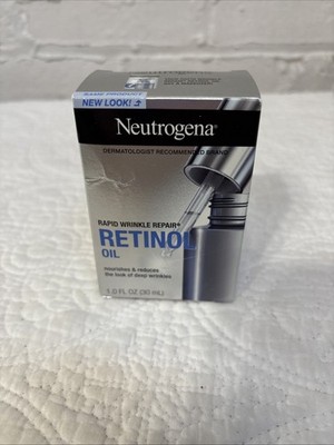 Brand New Neutrogena, Rapid Wrinkle Repair Retinol Oil One Fluid Oz