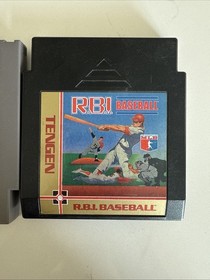 RBI Baseball & Major League Baseball Nintendo NES Authentic Cartridges Only