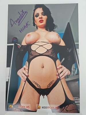 AMANDA K XXL PHOTO Autograph Original Signed Autograph Signed Photo 20x30cm