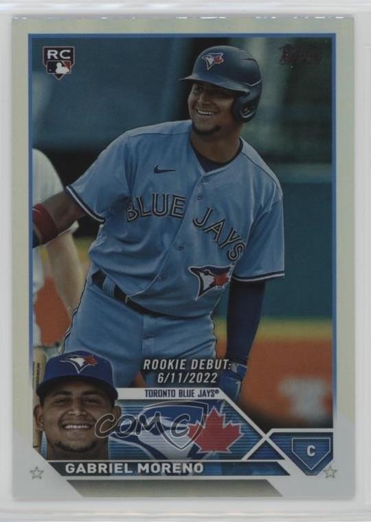2023 Topps Update Rookie Debut Rainbow Foil Gabriel Moreno #US290 2k3