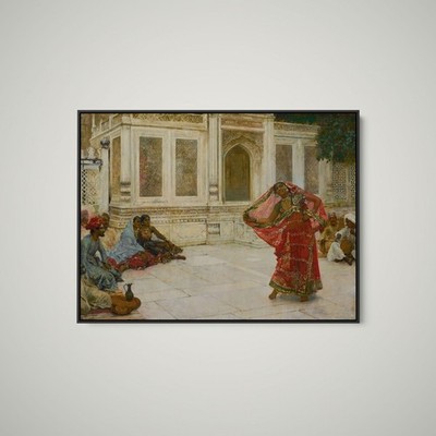 Edwin Lord Weeks - Dancing Girl, India - Art Print on Paper or Canvas