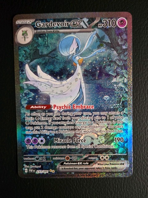 Pokemon TCG Gardevoir ex 233/091  SIR Pokemon SV: Paldean Fates Holo NM
