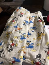 Disney Mickey Mouse All Over in Color Sweatsuit Set Size 7-8 2 Piece