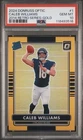 2024 Donruss Optic Caleb Williams 2014 Retro Series Gold /10 - PSA 10 !!