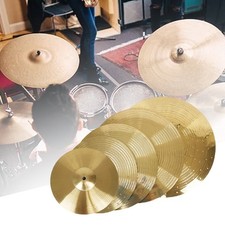 8/10/12/14/16 Inch Drum Brass Cymbals Percussion Splash Crash Hi-Hat Cymbal