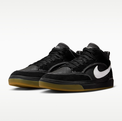 NIKE SB React Leo DX4361-005 Black Black Gumlight Brown White | eBay