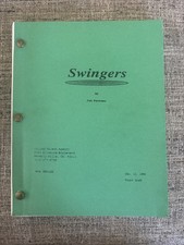 Swingers (1994) Third Draft Screenplay by Jon Favreau &ndash; 1994 Vintage Script