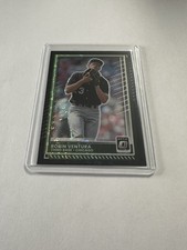 2025 Donruss Baseball Robin Ventura  Black Velocity Optic Prizm #86 White Sox