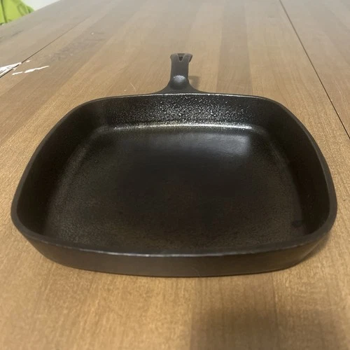 Wagner Ware Sidney 0 Number 1218 Square Skillet Cast Iron Skillet Frying Pan