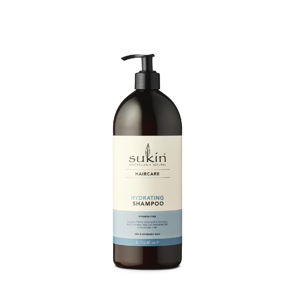 Sukin Deep Hydrating Shampoo 1L 1 l (Pack of 1), White