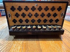 Hohner Concertone Button Accordion   Vintage, Works, German