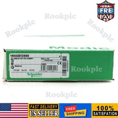 New In Box Original Schneider 140ACO13000 Analog Output Module Fast Shipping