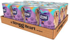 A Strong Heart Wet Dog Food, Cuts in Gravy with Beef - 13.2 oz Cans (Pack of 12) 2.37 per gallon