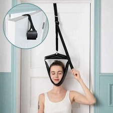 Hanging Cervical Traction Device Stretcher Neck Stretching Pain Relief Braces M