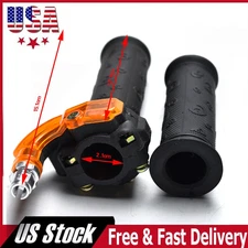 Twist Throttle Accelerator Grip For 47cc 49cc 2Stroke Mini Pocket Dirt Bike Quad