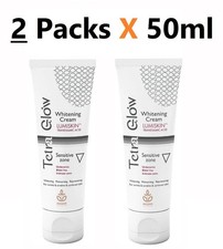 Tetra Glow Depigmenting  whitening sensitive zone cream 2 Packs X 50ml 