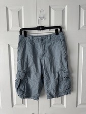Goodfellow Co Men s Cargo Shorts Slate Blue Size 28 Business Casual Utility