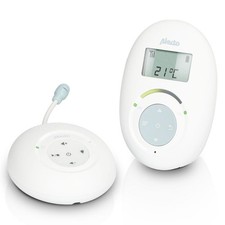 Alecto DECT Baby Monitor with Full ECO Mode and Display White/Blue White DBX120