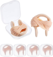 6 Pieces Swimming Nose Clip Latex Gel Nose Plugs for Swimming Swimmer Accessorie