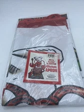 VTG Boston International We’re Cookin In Boston Lobster boil design Apron NOS