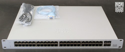 Cisco Meraki MS120-48LP-HW 1G L2 Cld Managed 48x GigE 370W PoE Switch, UNCLAIMED