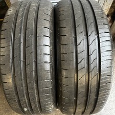 2x Matching 195 55 16 87H GOODYEAR EFFICIENT GRIP 7mm+tread