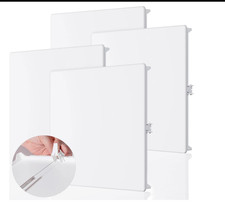 10x10 Inch Spring Access Panel 4 Pack White ABS Drywall Ceiling Wall