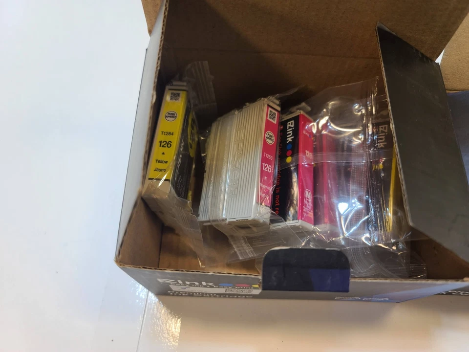 EZ Ink 126 Compatible Ink Cartridges – Multi-Color, New in Box, Value Lot - Image 4 of 4