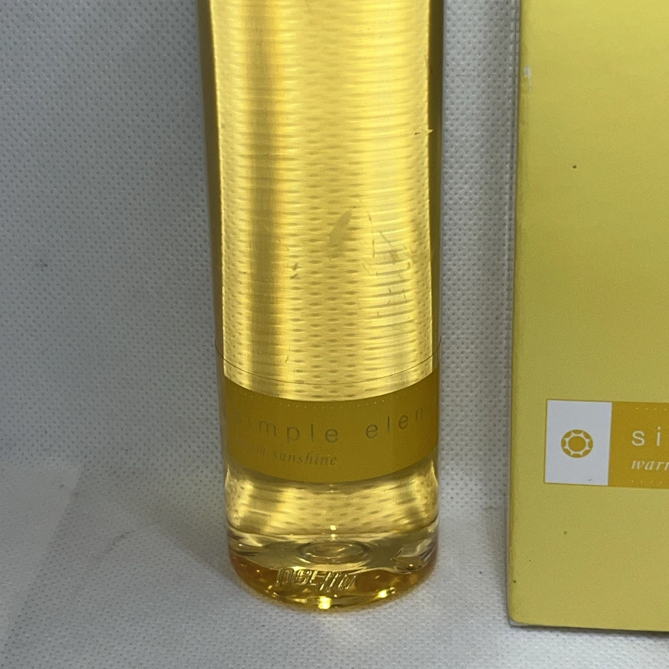 Avon Simple Elements WARM SUNSHINE Eau De Toilette Splash 5,0 oz/150 ml Novo na caixa  - Imagem 3 de 4