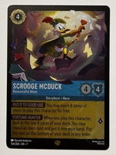 Lorcana - Archazia's Island - Scrooge McDuck 154/204 Cold Foil FRESH  