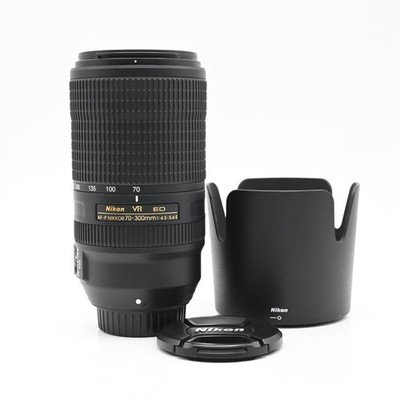 Nikon Nikkor AF-P 70-300mm f4.5-5.6 E ED VR Lens F-Mount #309 | eBay