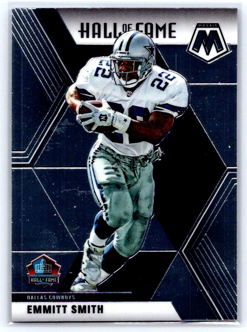 2020 Panini Mosaic Hall of Fame #288 Emmitt Smith Dallas Cowboys HOF Insert b11b