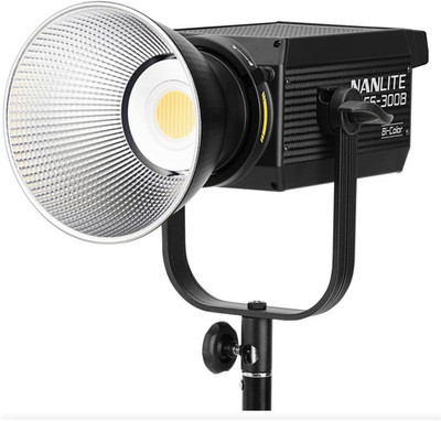 FS-300B Bi-Color Studio Spotlight, 2700K-6500K, Bluetooth, 2.4G, Bowens Mount