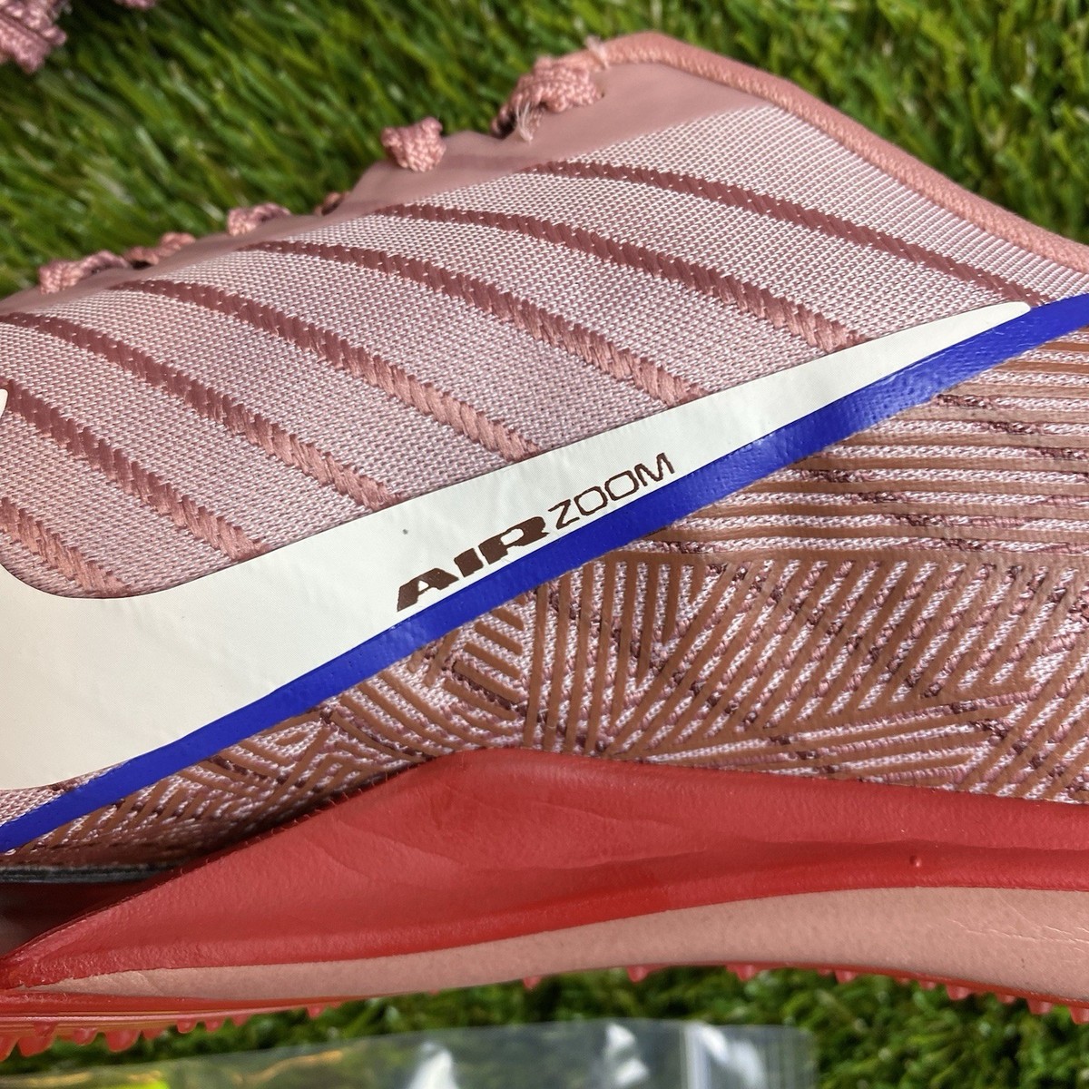 Nike Air Zoom Maxfly 2 Pink Flyweave Track Spikes HQ2058-600 NBY Men Size 8 Nike Air Zoom Maxfly 2 Stardust Armory Pack Track Spikes  main image 2