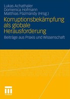 KorruptionsbekäMpfung Als Globale Herausforderung Matthias Pazmandy