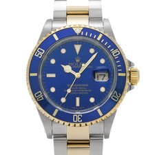 Rolex Rolex Submariner 16613 2001 40mm Stainless Steel Blue Wristwatch #WW968