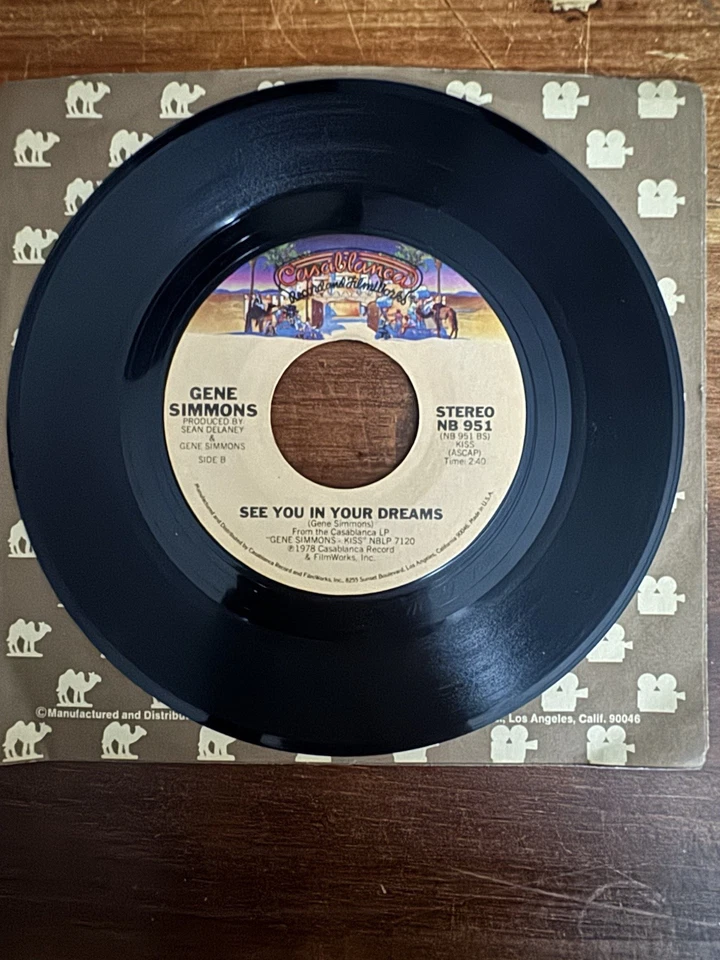 Lot of 35 Vintage 45 RPM Records Rock Pop Country – Foreigner, Harrison, Eagles - Image 4 of 4