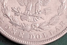 1921 D MORGAN SILVER DOLLAR 90% Silver  -  AU/UNC                           5682 — photo 6