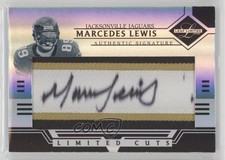 2006 Leaf Limited Limited Cuts 12/30 Marcedes Lewis #LC-17 Auto 0b5