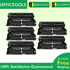 5 Pack DR820 Drum Units for Printer Brother DCP-L5500DN MFC-L5700DW HL-L6250DW