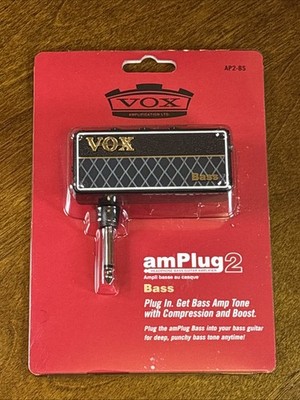 VOX AMPLUG2 AP2-BS BASS from Japan Brand New Never Opened Or Used