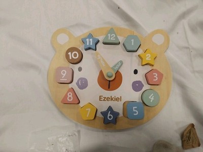 Mein 1. Jahr - Bärenuhr Puzzle - personalisiert - Hesekiel