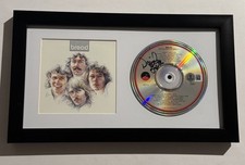 DAVID GATES SIGNED CD FRAMED AUTOGRAPHED BREAD BAND LEAD SINGER BAS COA