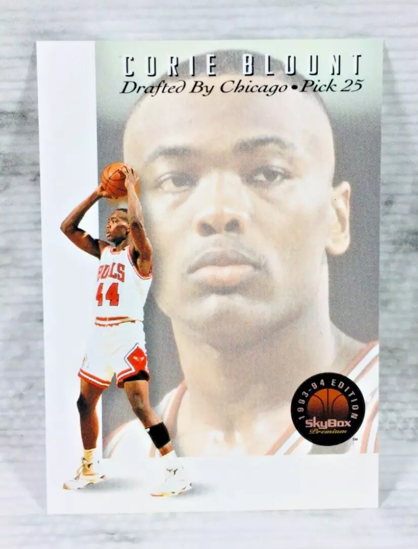 Corie Blount trading card